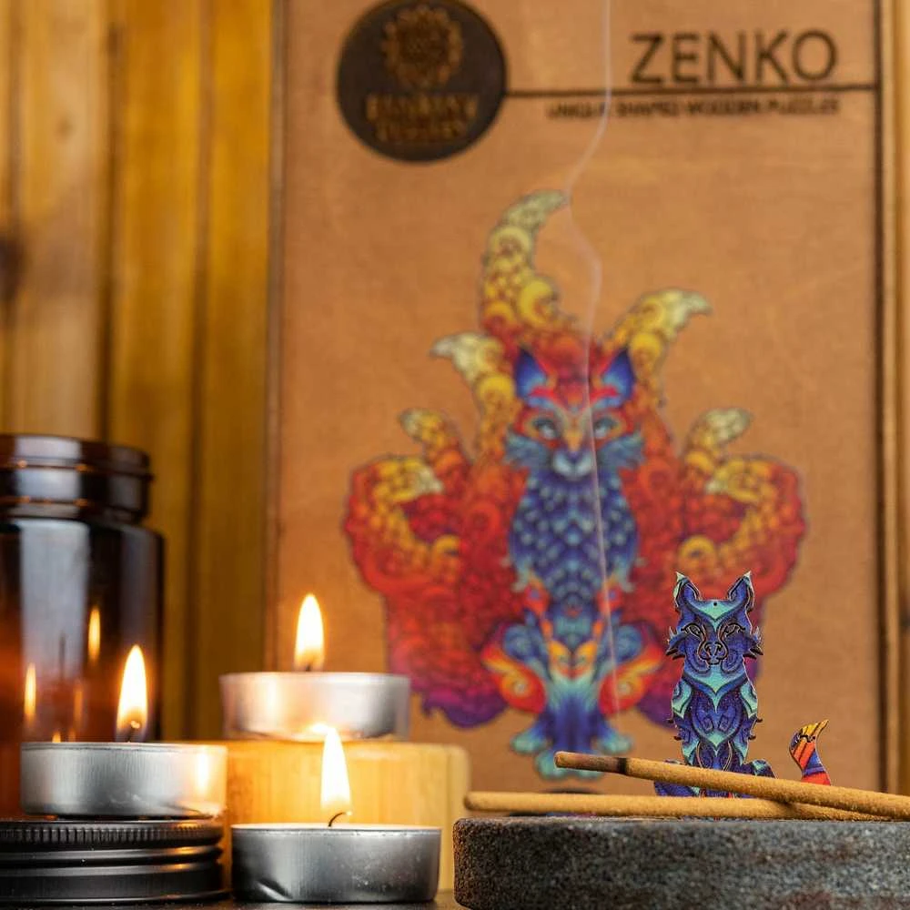Fantasy Puzzles Zenko Dėlionė Iš Medžio M Dydis (120 detalių)