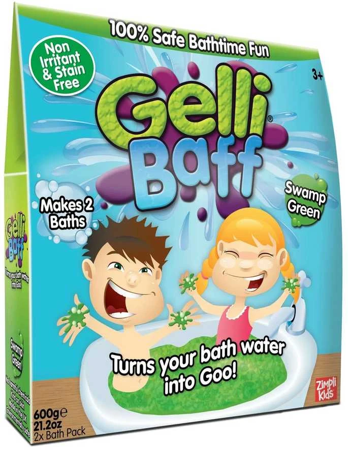 Zimpli Kids Vonios Gelis - Gelli Baff Crazy Oranžinis & Bizarre Žalias 300g