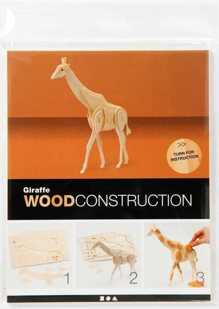 CREATIV 3 D medinis konstruktorius, ŽIRAFA