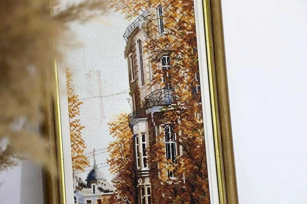 Zolotoe Runo Detalus skaičiuoto kryželio siuvinėjimo rinkinys „Rytų gatvė“ dovanai