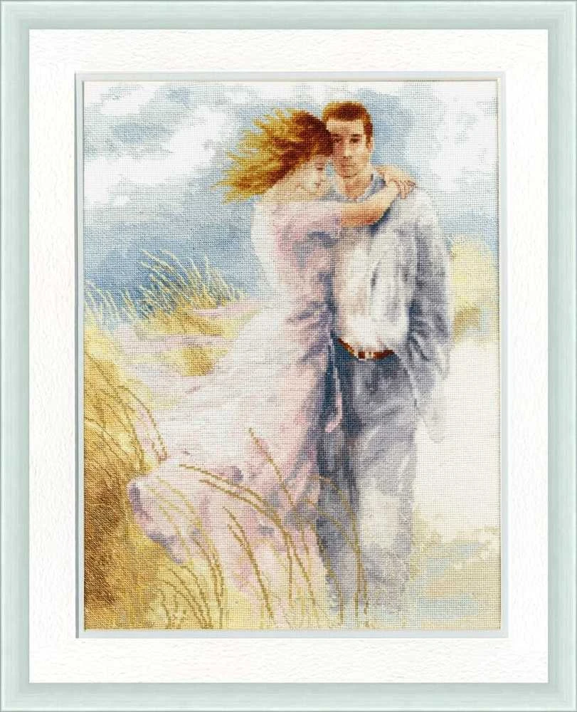 Zolotoe Runo Beldizart Kryželiu siuvinėjimo rinkinys "Pasimatymas prie jūros" 35.5x27 cm S/AK008