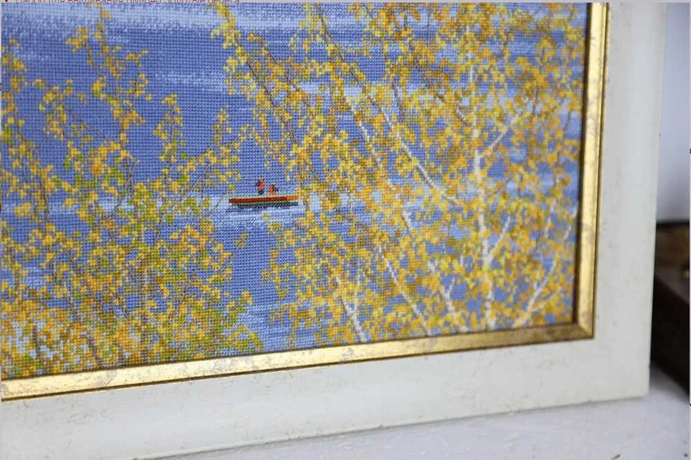 Zolotoe Runo Kryželių siuvinėjimo rinkinys Auksinės pakrantės, 36,8×36,8 cm