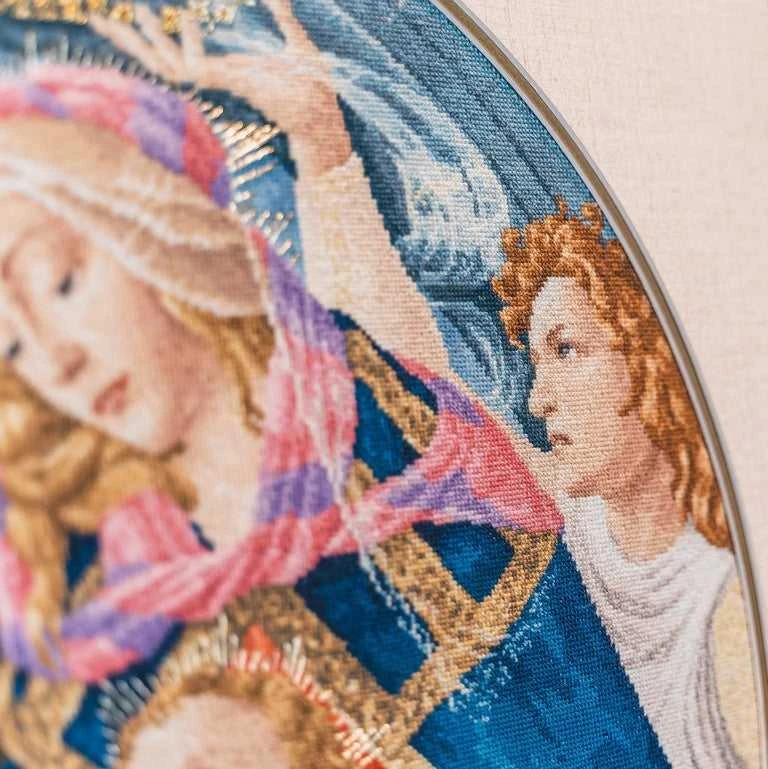 Zolotoe Runo Prabangus siuvinėjimo rinkinys kryželiu „Madona su Magnifikatu“, 1481