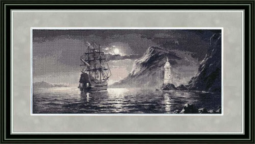 Zolotoe Runo Beldizart Siuvinėjimo rinkinys "Mėnulio pieva" 42.5x19 cm S/MM018