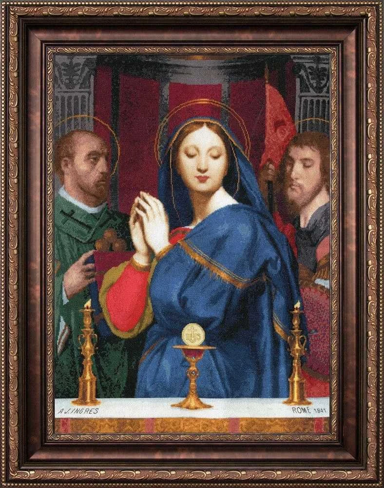 Zolotoe Runo Beldizart Siuvinėjimo rinkinys "Madona prieš taurę su sakramentu 1841" 57 x 41,5 cm S/MK062
