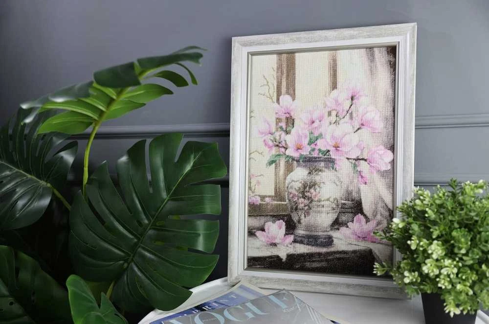 Zolotoe Runo Siuvinėjimo kryželiu rinkinys „Magnolija“ – puiki dovana kūrėjams