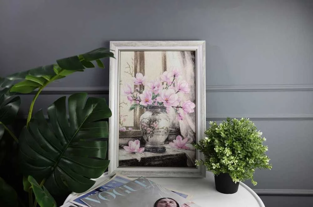 Zolotoe Runo Siuvinėjimo kryželiu rinkinys „Magnolija“ – puiki dovana kūrėjams