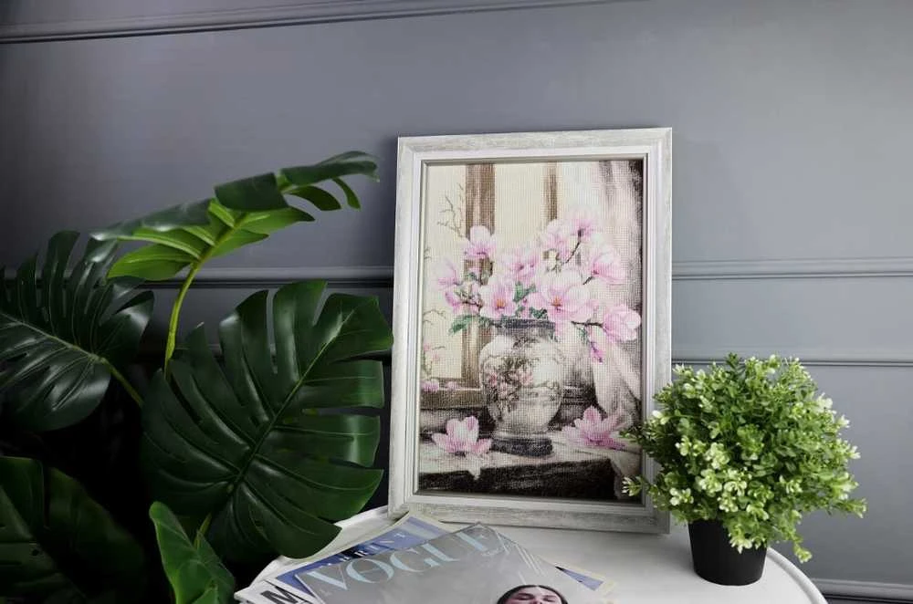 Zolotoe Runo Siuvinėjimo kryželiu rinkinys „Magnolija“ – puiki dovana kūrėjams