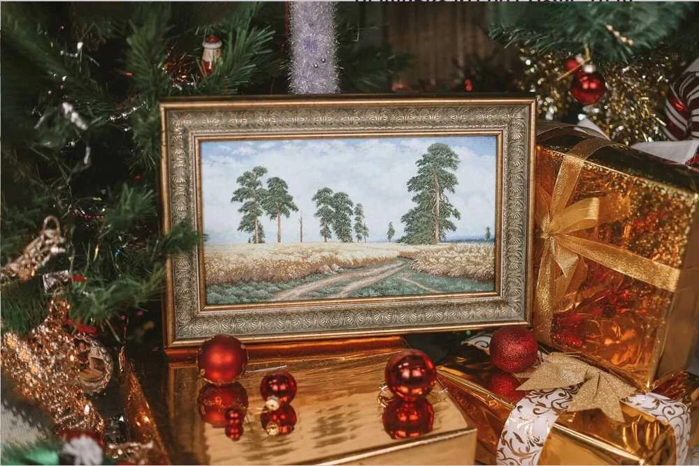 Zolotoe Runo siuvinėjimo rinkinys kryželiu „Rugiai“ 19.5x35.5 cm
