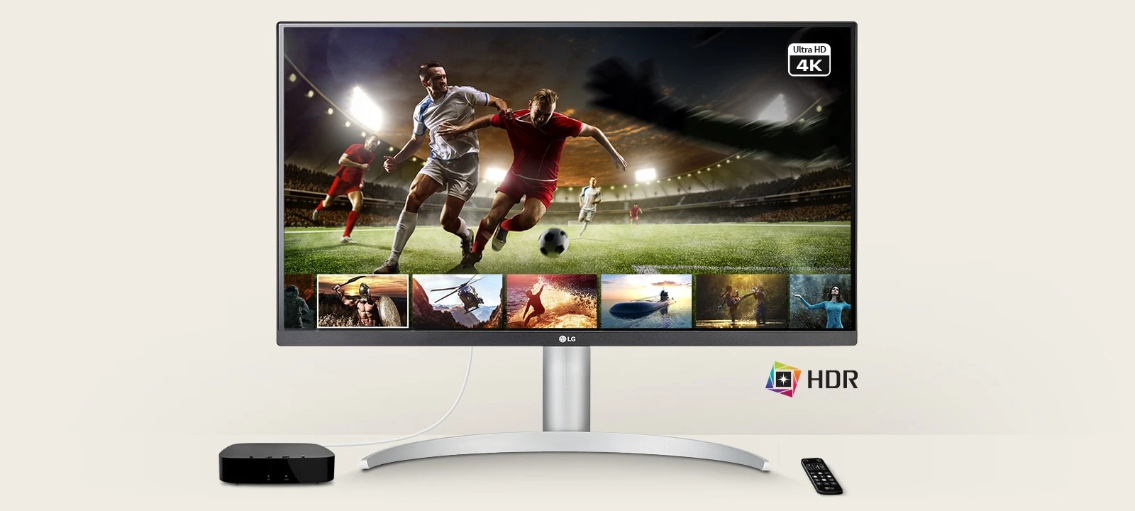 27 colių UHD 4K IPS monitorius su „VESA DisplayHDR™ 400“ (27UP850K-W) aprašymas - Prekės nuotrauka