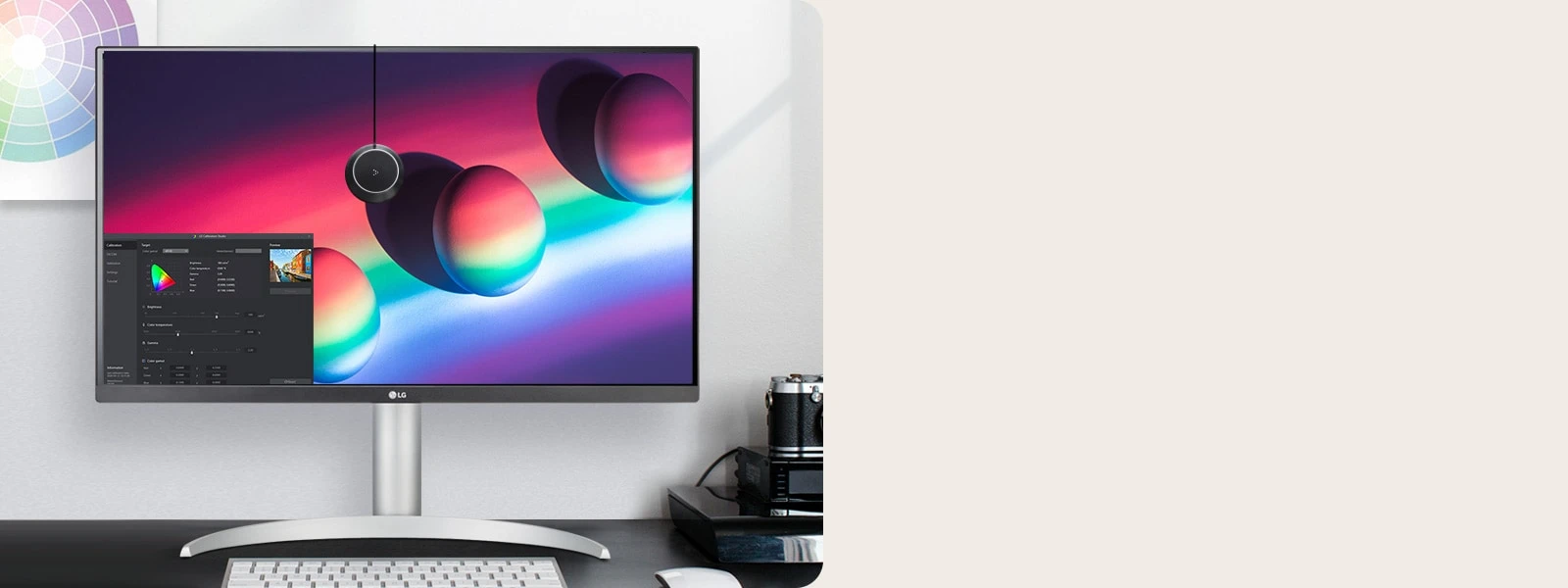 27 colių UHD 4K IPS monitorius su „VESA DisplayHDR™ 400“ (27UP850K-W) aprašymas - Prekės nuotrauka