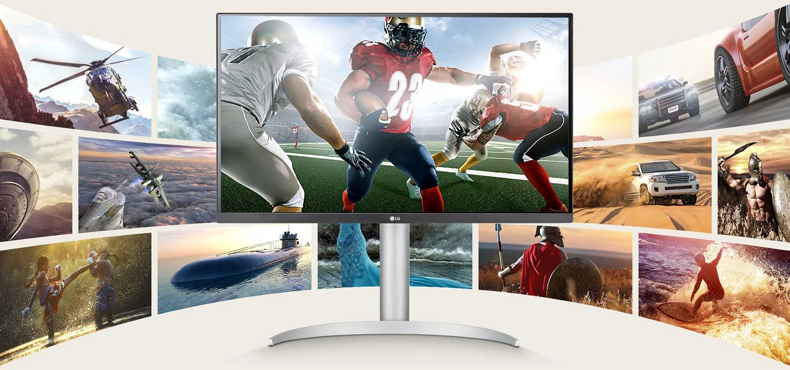 27 colių UHD 4K IPS monitorius su „VESA DisplayHDR™ 400“ (27UP850K-W) aprašymas - Prekės nuotrauka