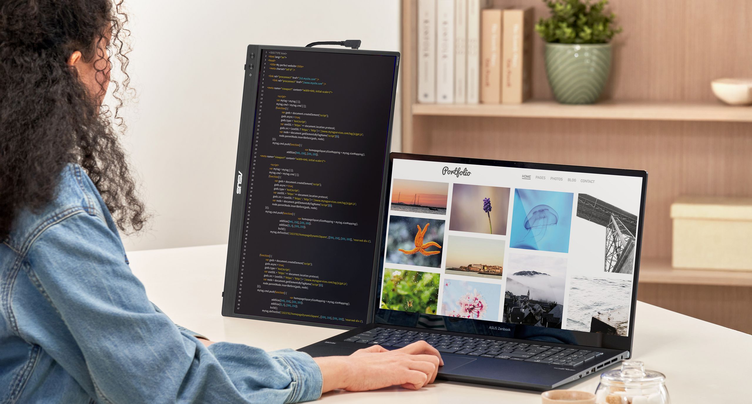 Nešiojamas monitorius Asus ZenScreen MB16FC, 16