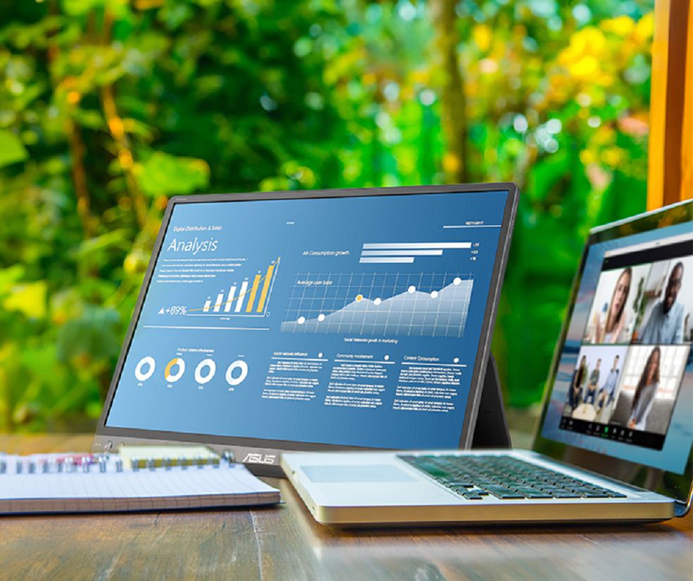 Nešiojamas monitorius Asus ZenScreen MB16FC, 16
