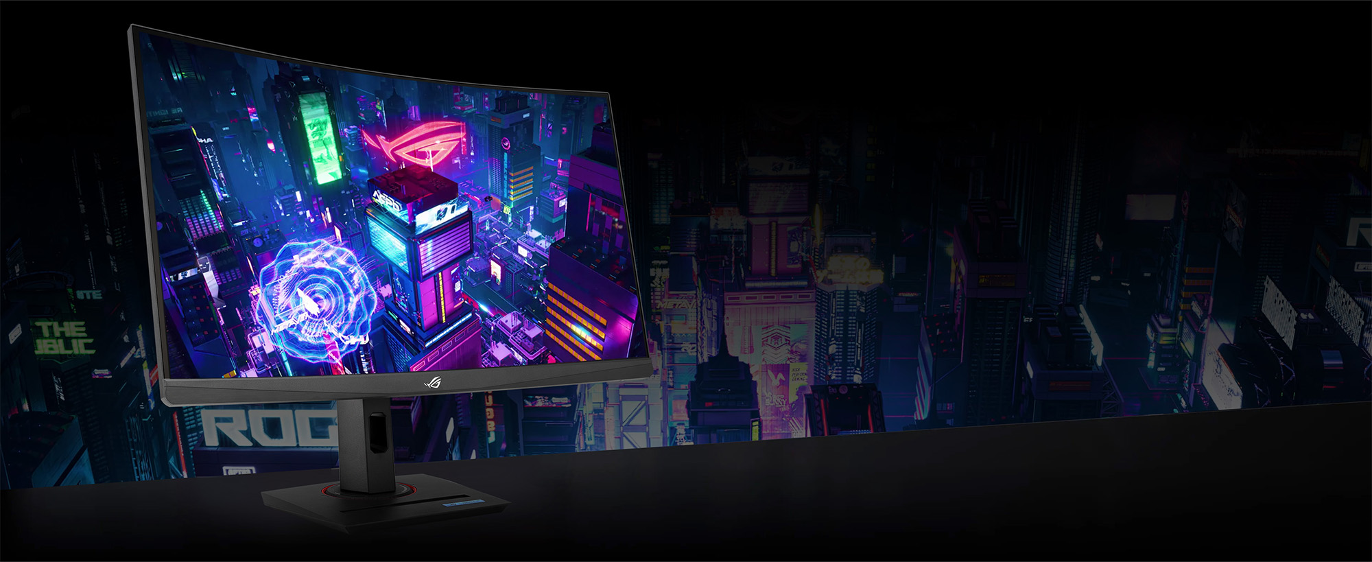 Žaidimų monitorius ASUS ROG Strix XG32WCS 31,5