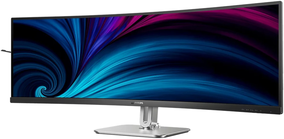 Philips Curved Business Monitor32:9 „SuperWide“ lenktas monitorius su USB-C | 49B2U5900C/00