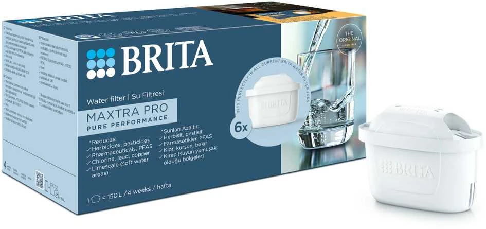 Brita Maxtra Pro All-in-1 vandens filtro kasetės 6 vnt.