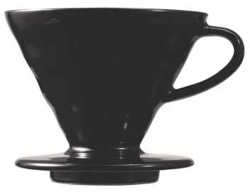 Ceramic coffee dripper Hario V60-02 Matte Juodas