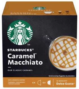 Nescafe Kavos kapsulės STARBUCKS CARAMEL MACCHIATO, 12 vnt.