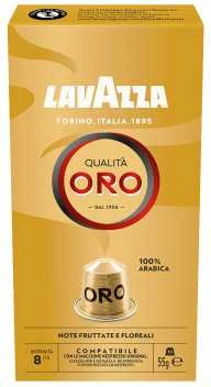 Coffee capsules for Nespresso® machines Lavazza Qualita Oro, 10 pcs.