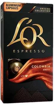 Kavos kapsulės L'OR Colombia, 10 vnt x 52g