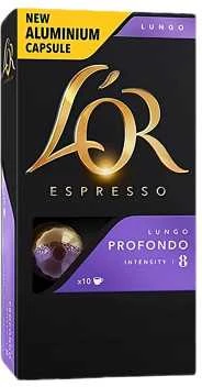 Kavos kapsulės L'OR Profondo, 10x52g