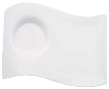 Villeroy & Boch Lėkštutė Villeroy&Boch NewWave, puodeliui 380ml, porcelianas, 22 x 17 cm, vnt