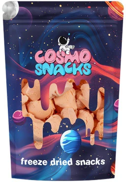 Liofilizuoti ledai COSMO SNACKS Braškiniai 50g