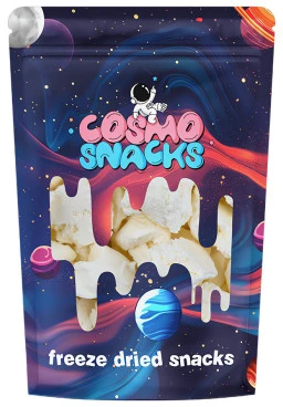 Liofilizuoti ledai COSMO SNACKS Vaniliniai 50g