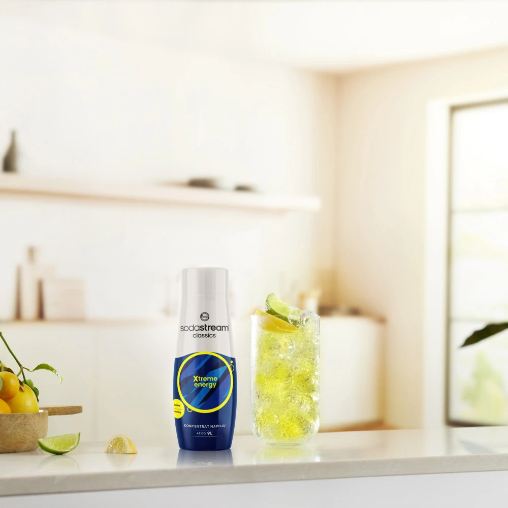Energetinio gėrimo skonio SodaStream sirupas, 440 ml