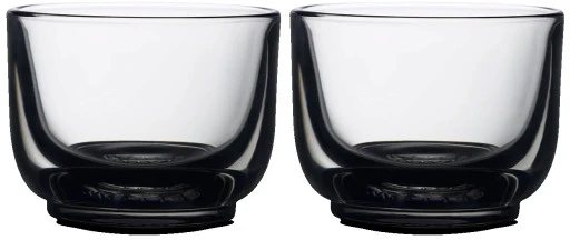 Fellow Pirch Cortado Smoke glass set, 2 pcs. x 133 ml