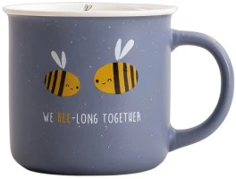 Homla ANNBEE Navy Mėlyna Mug, 350 ml