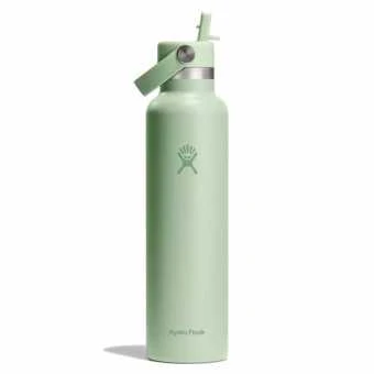„Hydro Flask“ termo butelis su šiaudeliu „Standard Mouth Flex“, toninis agavos skonio termo butelis, 620 ml