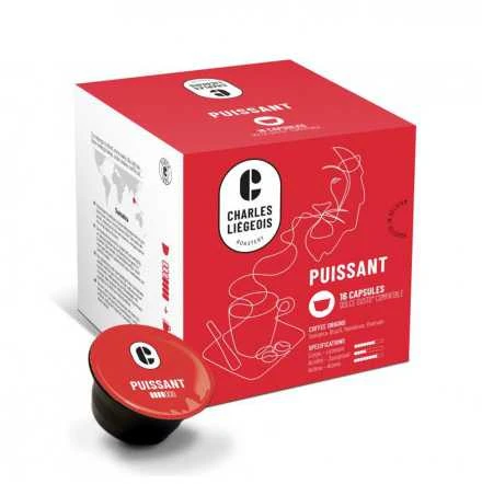 Kavos kapsulės, suderinamos su NESCAFÉ® Dolce Gusto® Charles Liégeois Powerful, 16 vnt.