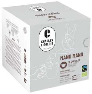 Kavos kapsulės, suderinamos su NESCAFÉ® Dolce Gusto® Charles Liégeois Mano Mano, 16 vnt.