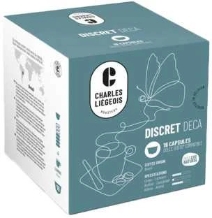 Kavos kapsulės, suderinamos su NESCAFÉ® Dolce Gusto® Charles Liégeois Discret Deca, 16 vnt.