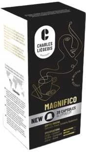 Kavos kapsulės, suderinamos su Nespresso® Charles Liégeois Magnifico, 20 vnt.