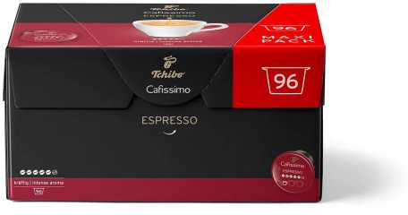 Kavos kapsulės Tchibo Cafissimo / Caffitaly sistemoms Tchibo „Cafissimo Espresso Intense“, 96 vnt.