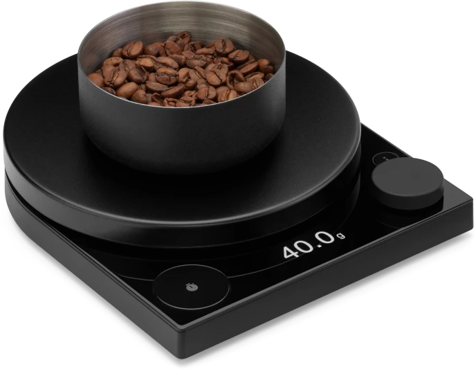 Kavos svarstyklės Fellow Tally™ Pro Precision Scale | Studio Edition, juodos spalvos