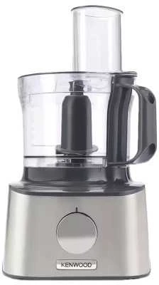 Virtuvinis kombainas KENWOOD Multipro Compact FDM301SS, 800W, 2 greičiai + impulsas, Nerūdijantis plienas peilių geležtės, Inox spalva