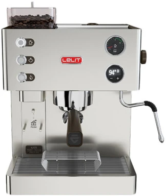 Kavamalė Lelit Kate PL82T Espresso Kavos aparatas with Grinder - St. Steel