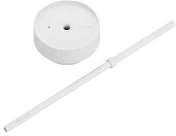 Lid with a straw for Fellow Carter mugs Cold Matte Baltas