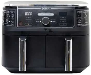 Ninja Foodi MAX dviejų zonų gruzdintuvė AF400EU, 9,5 l, Juoda