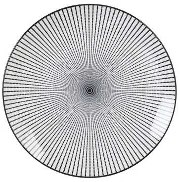 Plate Homla NAVIA Juodas, 27 cm