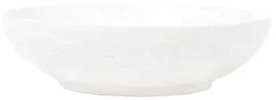 Plate Homla SYLIA Deep Baltas Ornament, 20 cm