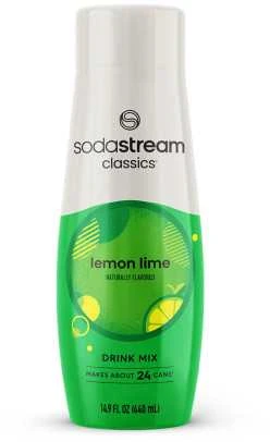 Citrinų ir žaliųjų citrinų skonio SodaStream sirupas, 440 ml