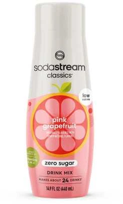 Greipfrutų skonio SodaStream Zero Pink Grapefruit sirupas, 440ml