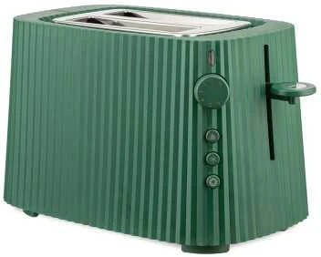 Toaster Alessi Plisse Žalias