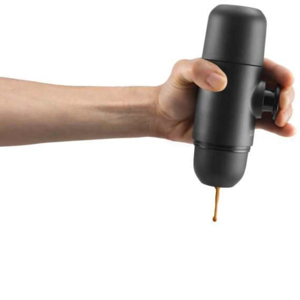 Wacaco Minipresso GR nešiojamas espresso aparatas, juodos spalvos