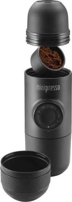 Wacaco Minipresso GR nešiojamas espresso aparatas, juodos spalvos